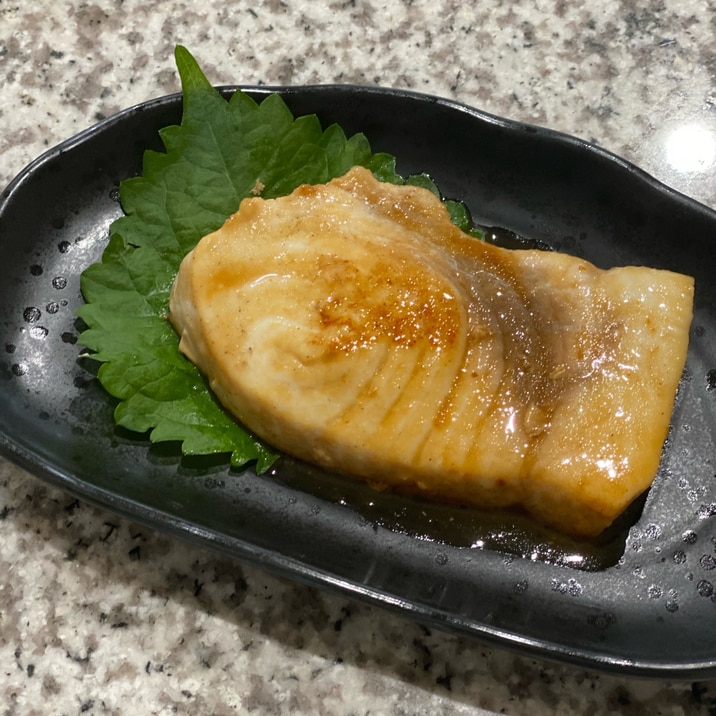 パサパサしない!かじきのバター醤油ソテー